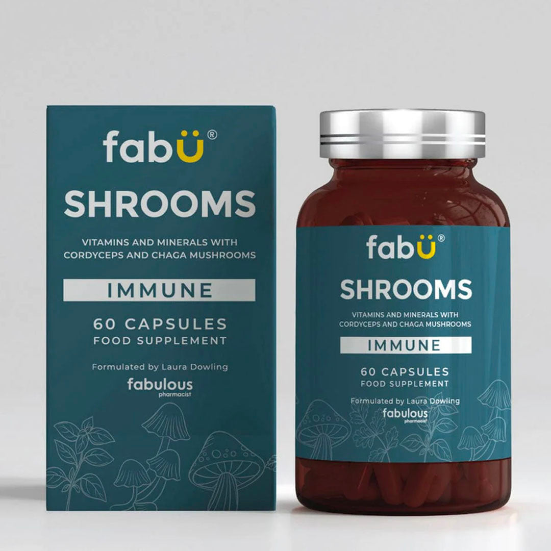 fabÜ Shrooms Immune 60 Capsules