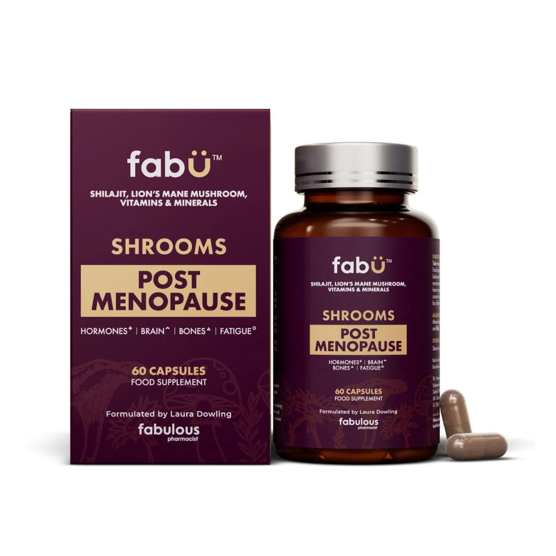 FabÜ Shrooms Post Menopause 60 Capsules