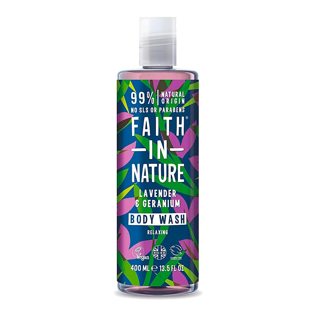 Faith in Nature Lavender Geranium Body Wash 400ml