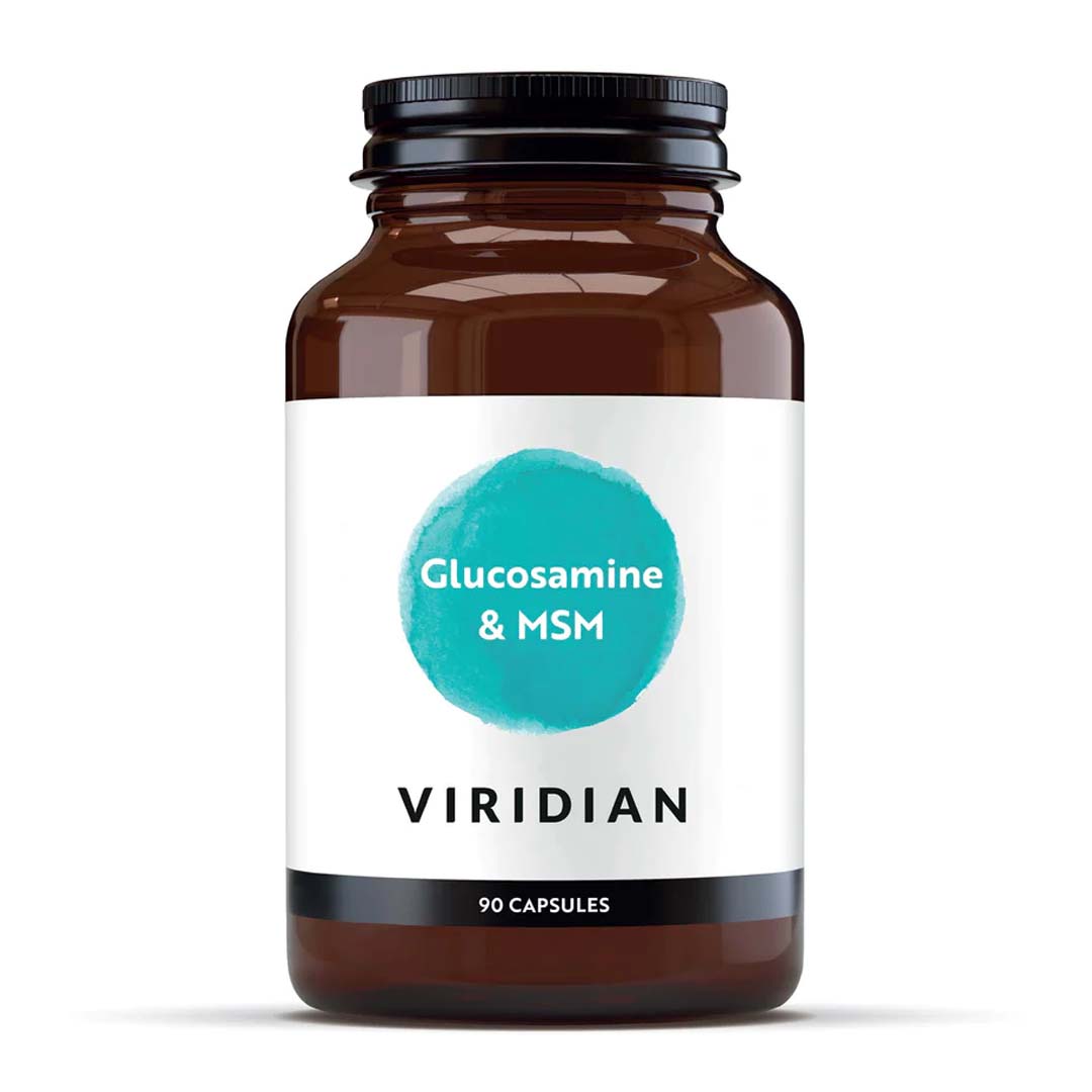 Viridian Glucosamine with MSM 90 Capsules