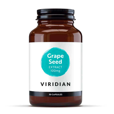 Viridian Grape Seed Extract 100mg 30 Capsules