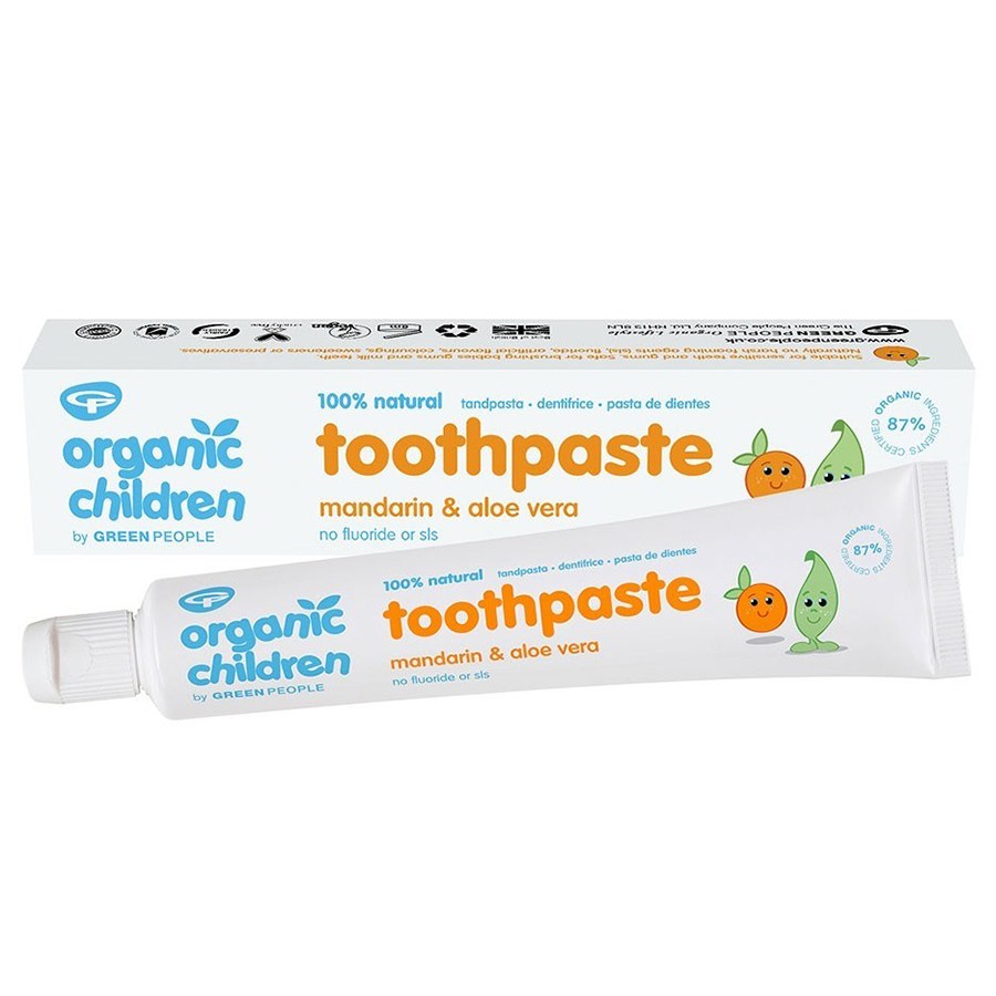 Green People Organic Children's Mandarin Toothpaste 50ml