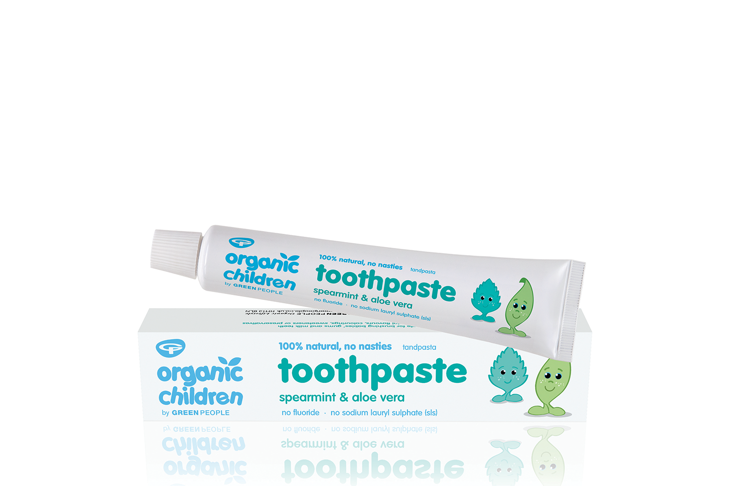 Green People Children's Spearmint & Aloe Vera Toothpaste 50ml
