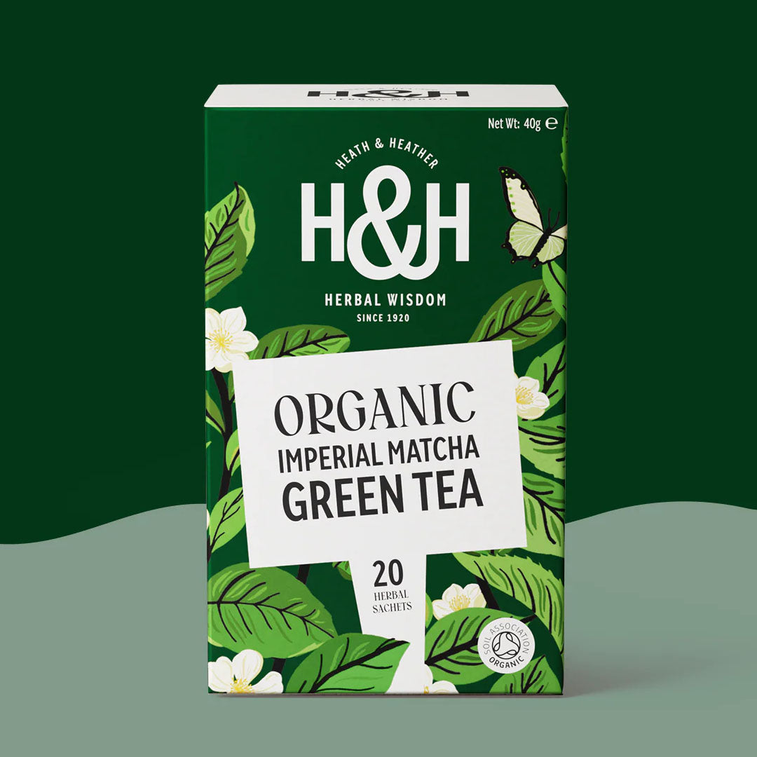 Heath & Heather Organic Imperial Matcha Tea 20 Bags