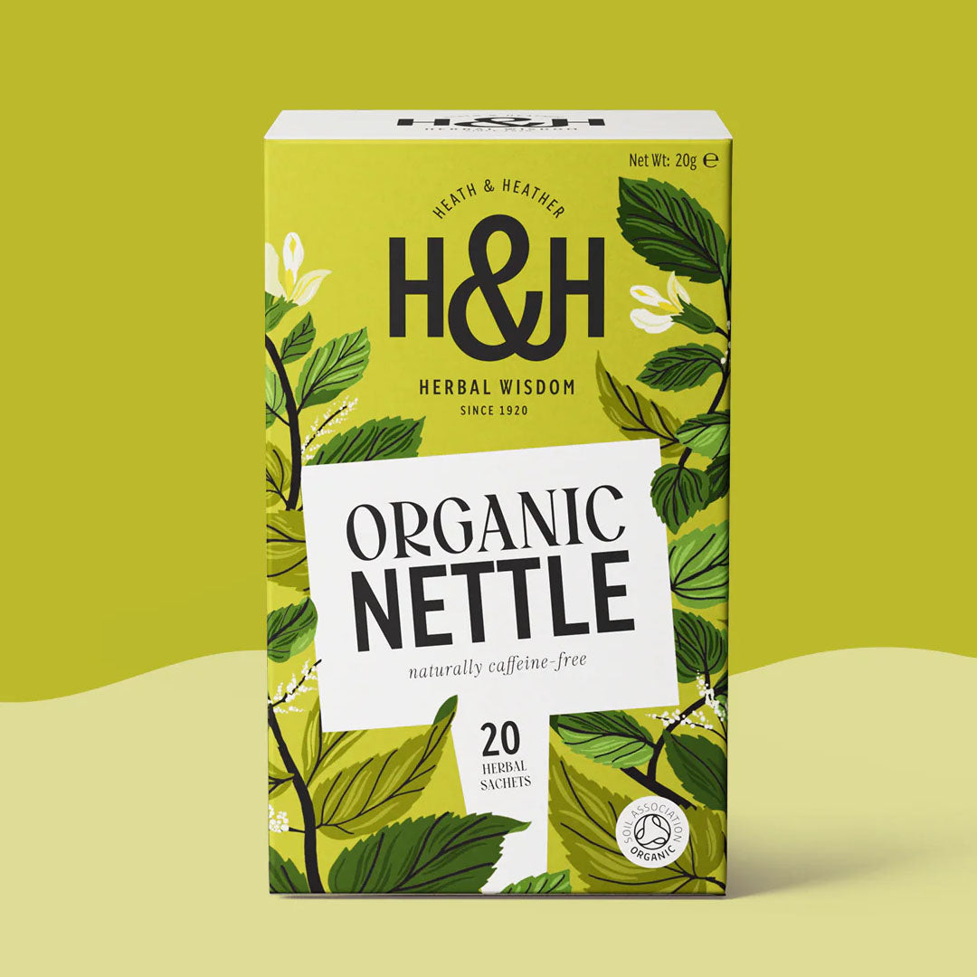 Heath & Heather Organic Nettle Tea 20 Bags