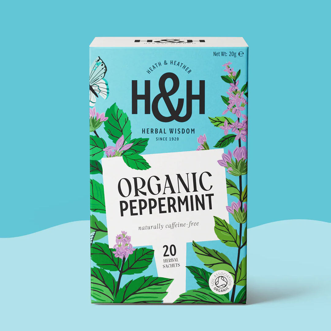 Heath & Heather Organic Peppermint 20 Bags