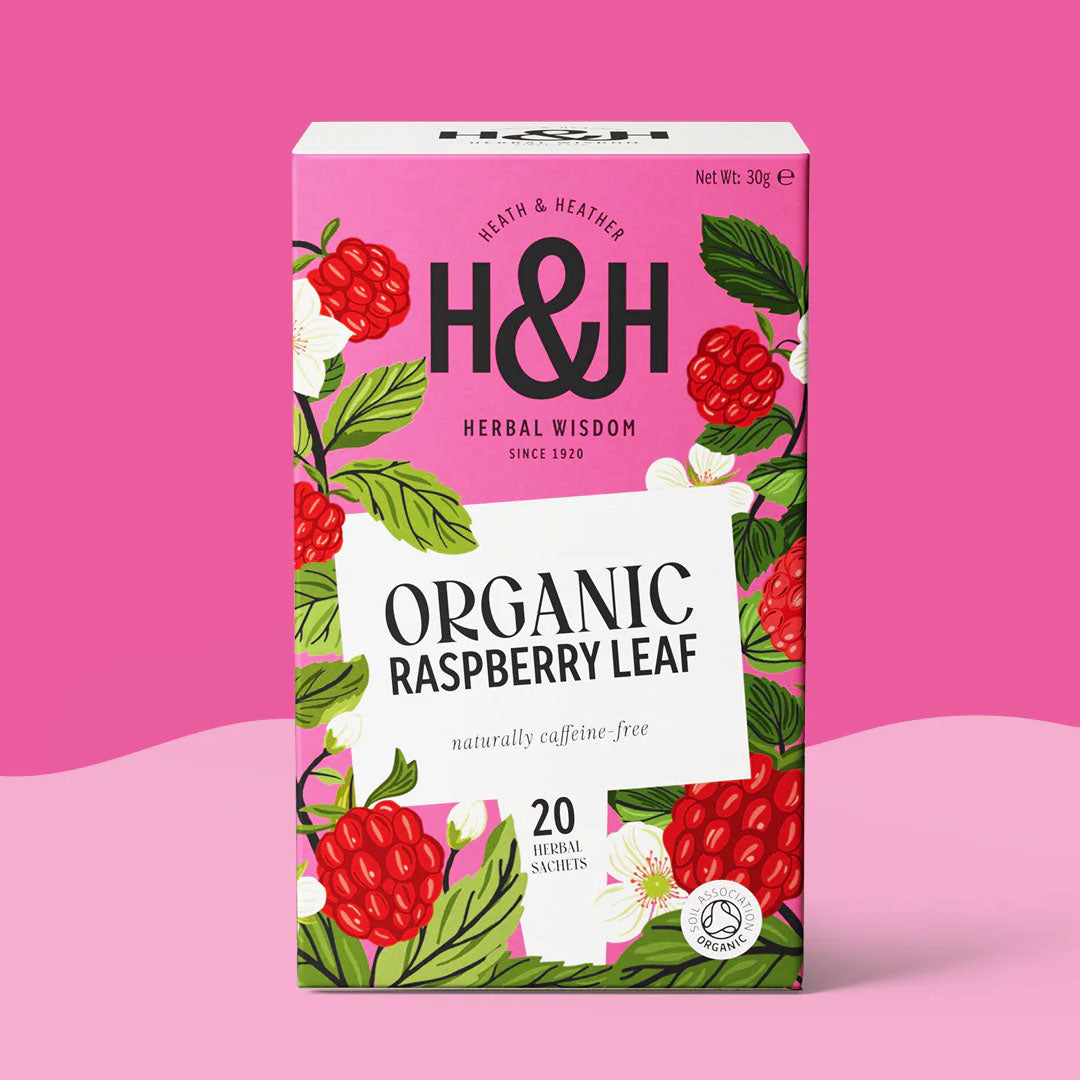 Heath & Heather Raspberry Leaf Tea 20 Bags