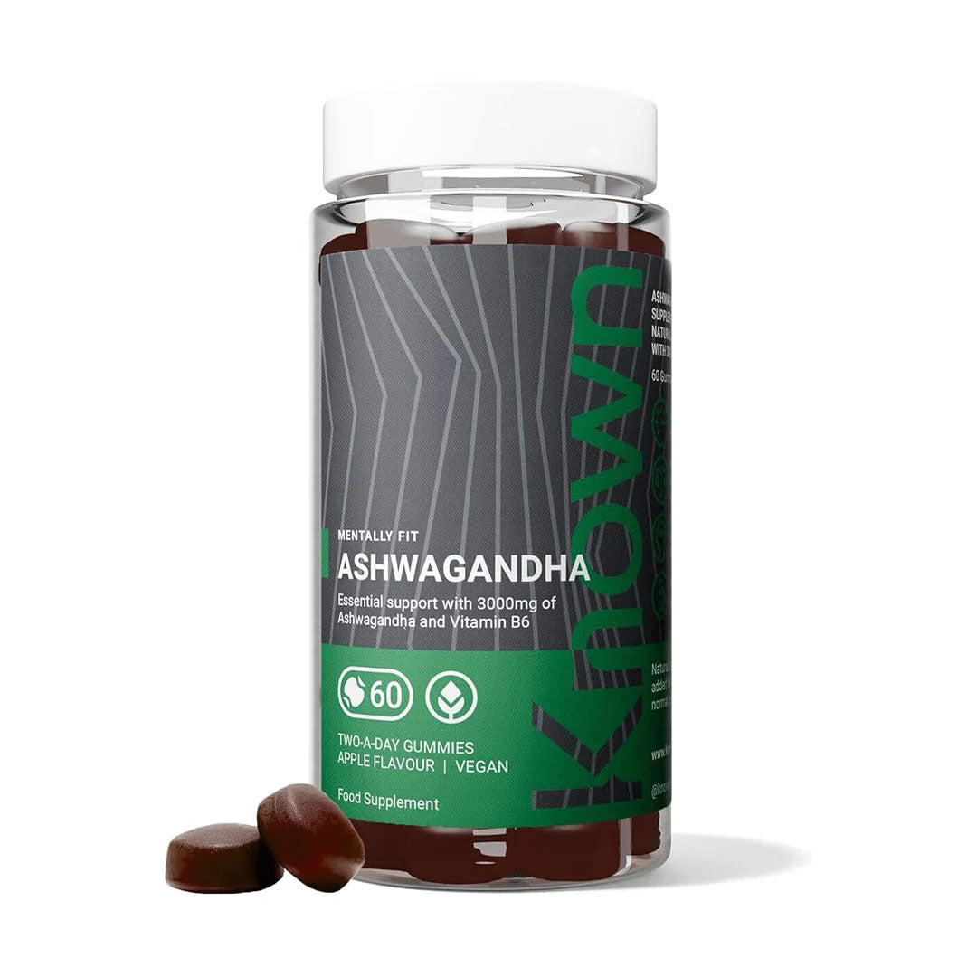 Known Nutrition Ashwagandha 60 Gummies
