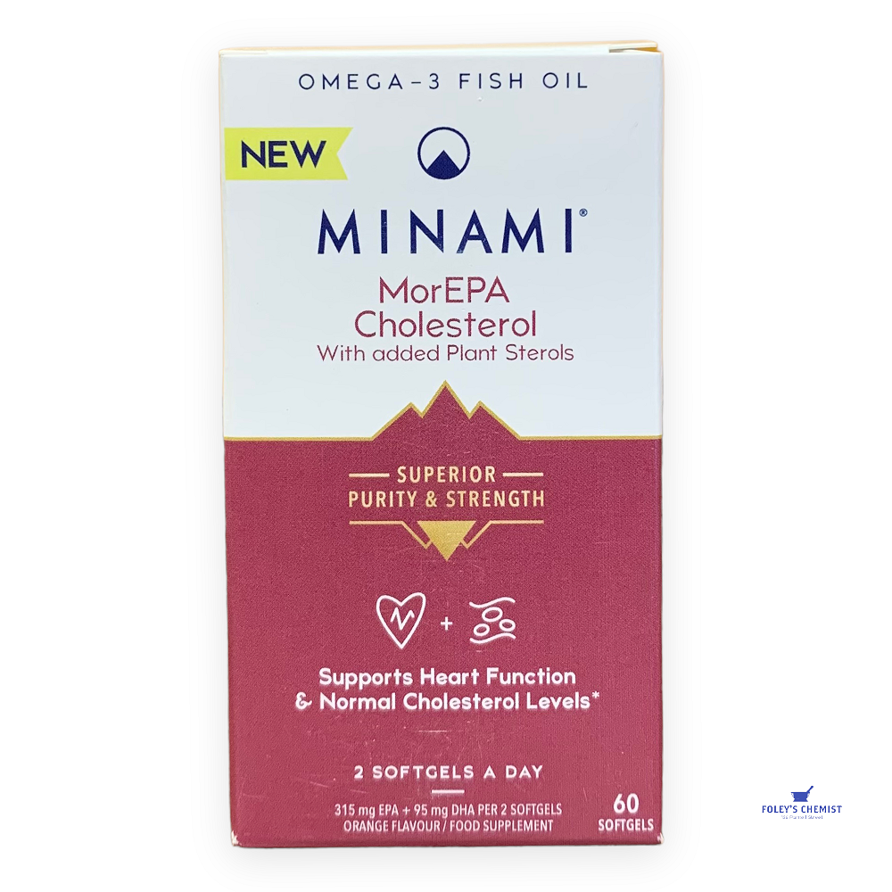 Minami MorEPA Cholesterol 60 Softgels