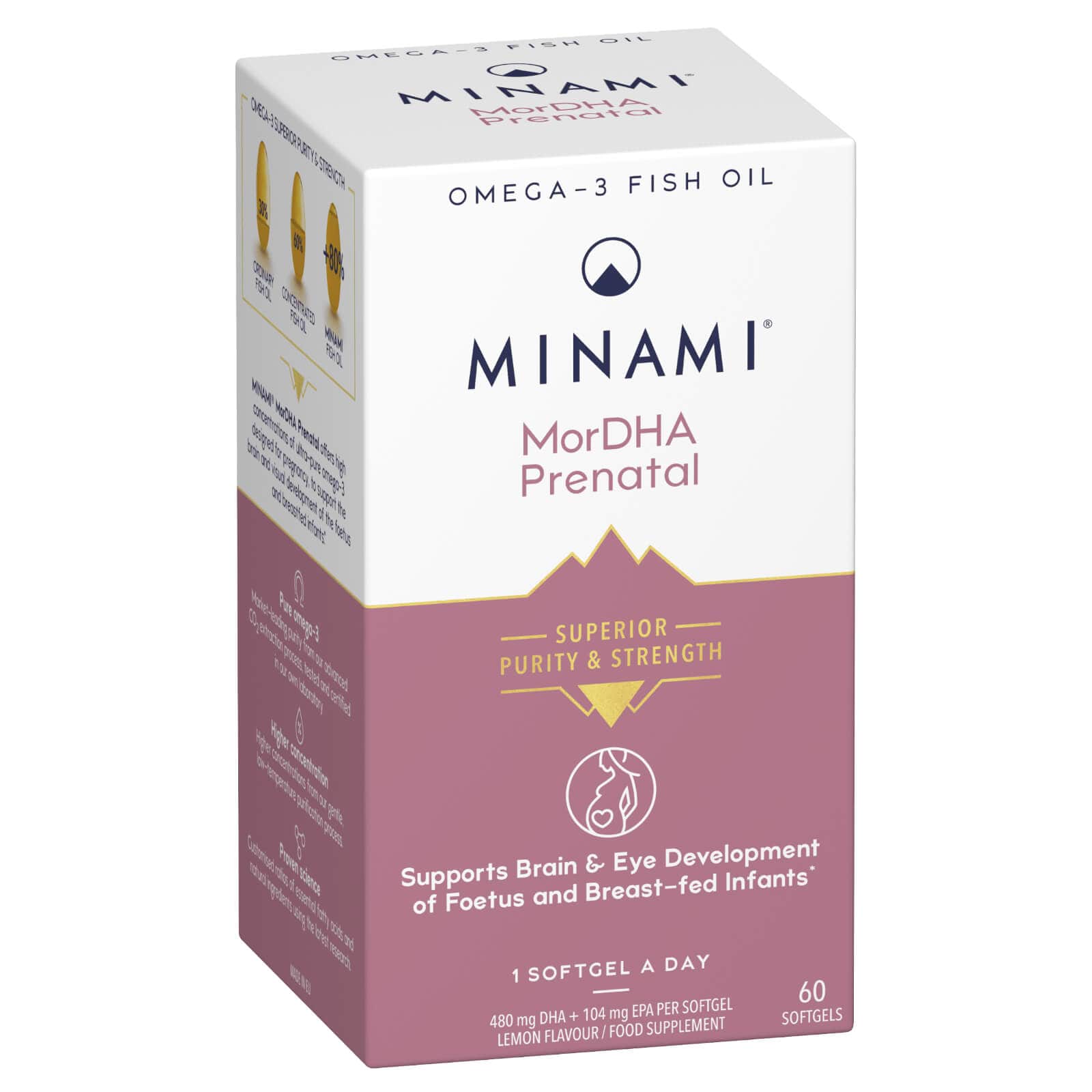 Minami MorDHA Prenatal 60 Softgels