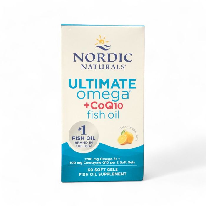 Nordic Naturals Ultimate Omega CoQ10 60 Softgels