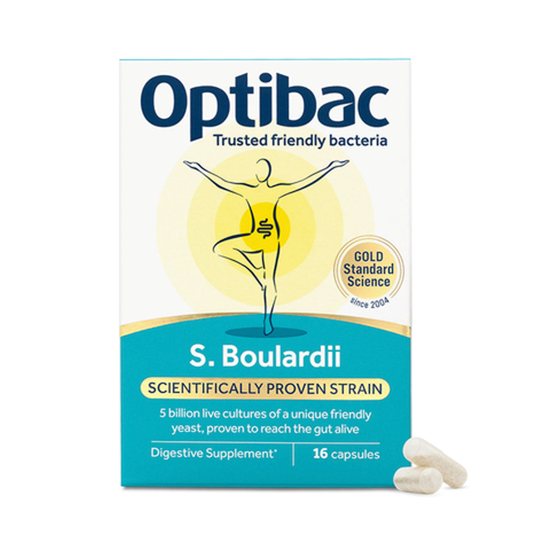 Optibac Saccharomyces Boulardii 16 Capsules