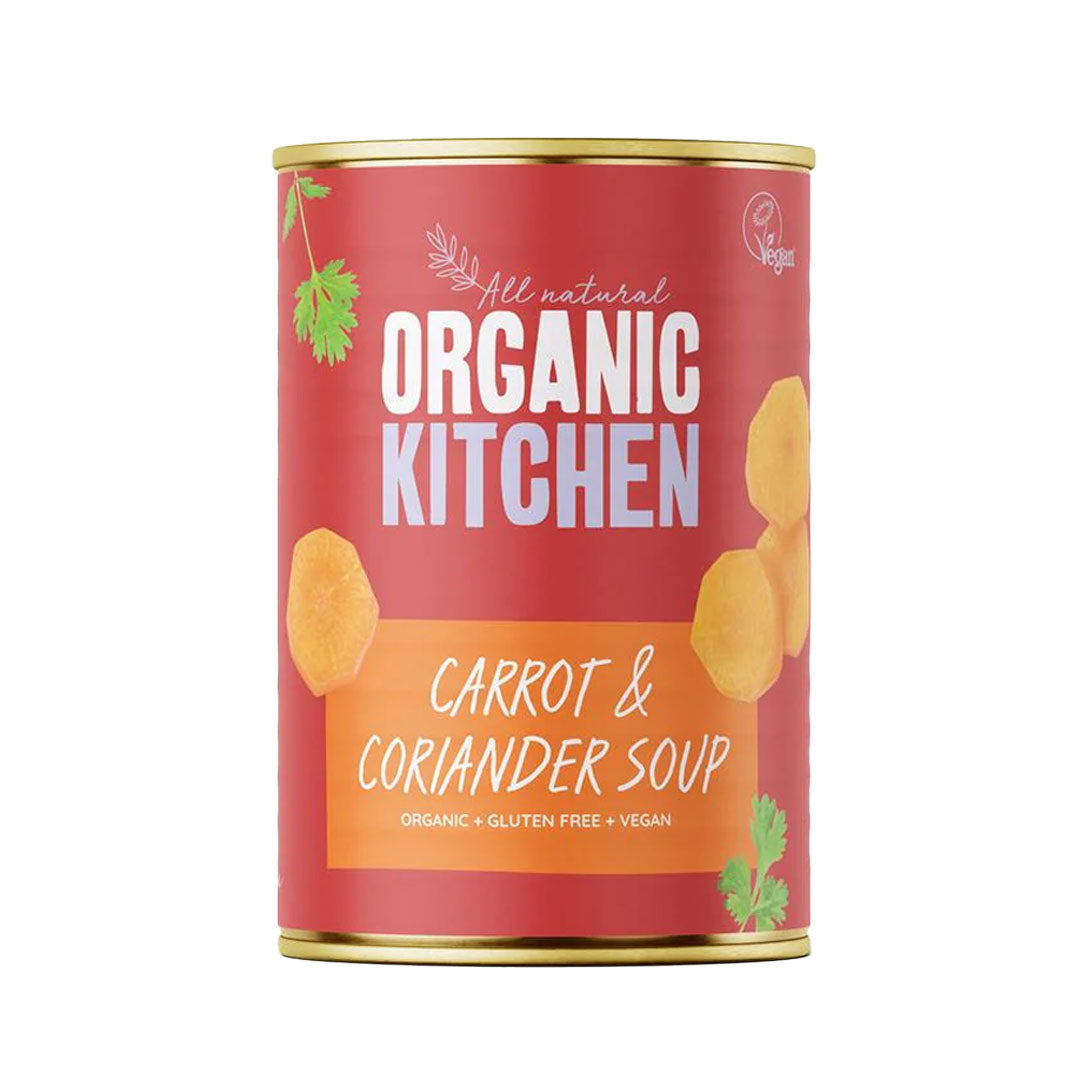 Organic Kitchen Carrot & Coriander Soup 400g