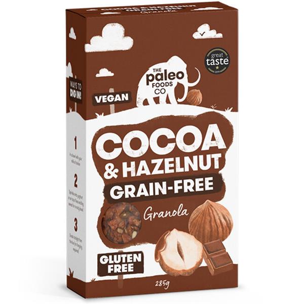 The Paleo Foods Co. Cocoa & Hazelnut Granola 285g