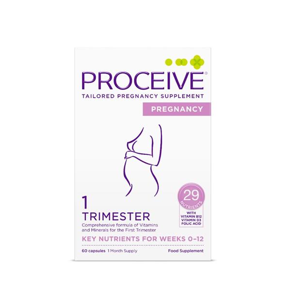 Proceive Pregnancy Trimester 1 60 Capsules