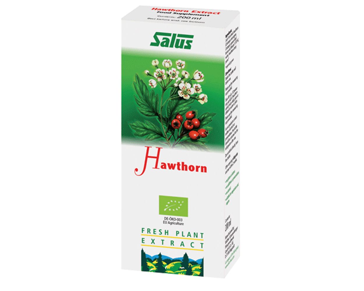 Salus Organic Hawthorn Juice 200ml