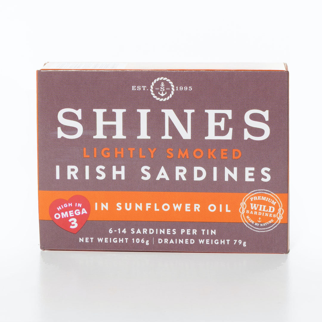 Shines Lightly Smoked Sardines 106g
