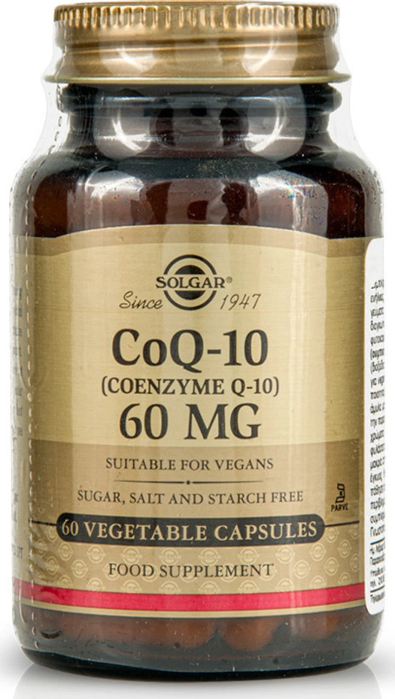 Solgar CoQ10 60mg 60 Capsules
