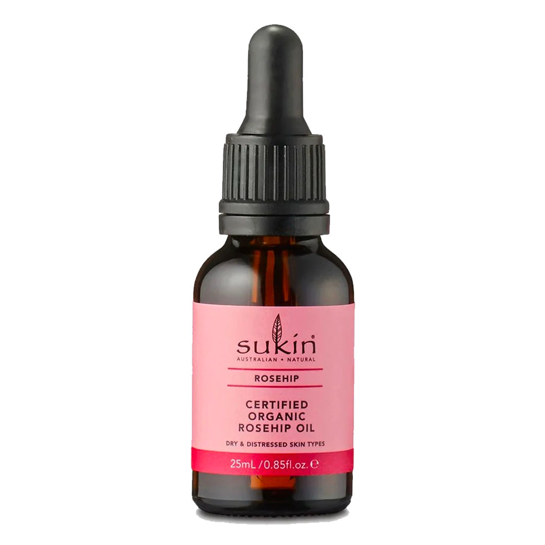 Sukin Organic Rosehip Oil 25ml - FREE With Purchase Of Nature's Plus Collagen Peptides