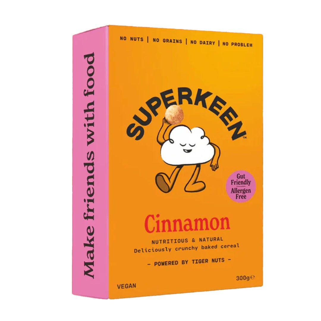 Superkeen Cinnamon Organic Popped Cereal 240g