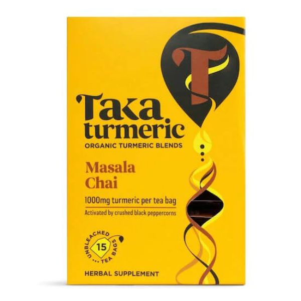 Taka Turmeric Masala Chai Tea 15 Bags