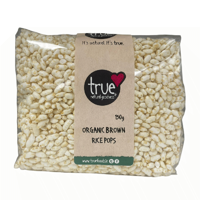 True Organic Brown Rice Pops 150g