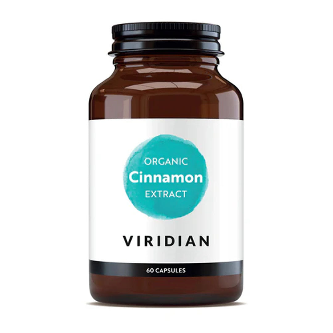 Viridian Organic Cinnamon Extract 60 Capsules