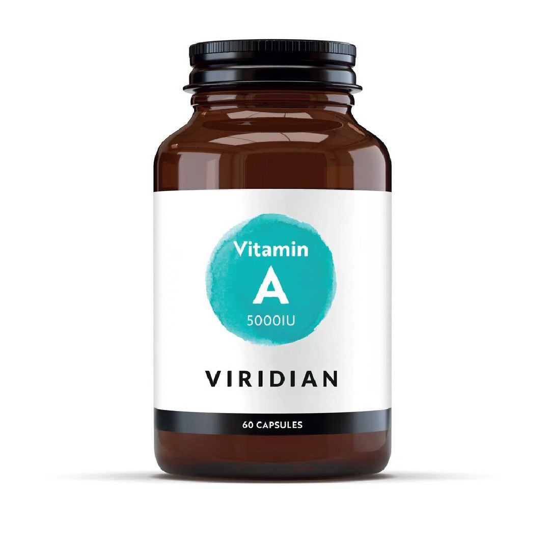 Viridian Vitamin A 5000IU 60Caps