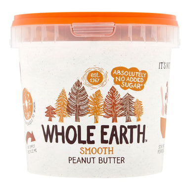 Whole Earth Smooth Peanut Butter 1kg