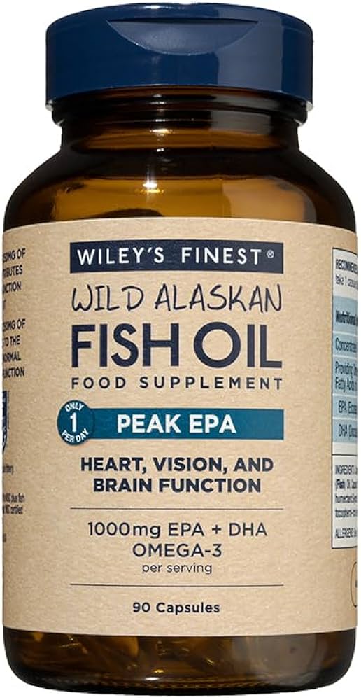 Wiley's Finest Wild Alaskan Fish Oil Peak EPA 90's