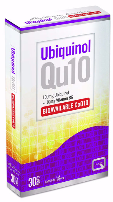 Quest Ubiquinol 100mg 30 Tabs