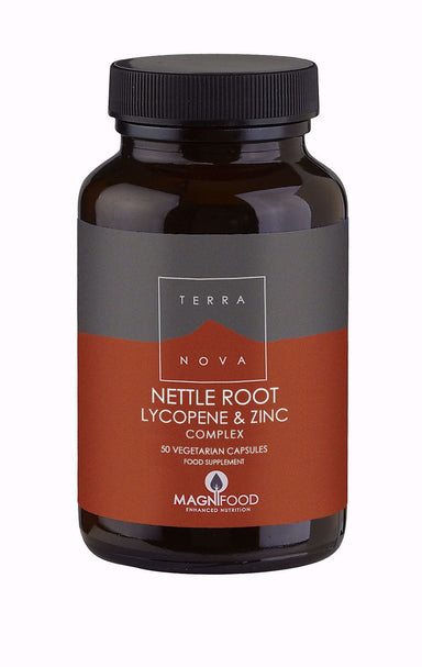 Terra Nova Nettle Root, Lycopene & Zinc Complex 50 vegetarian capsules