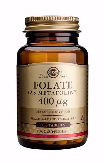Solgar Folate 400ug 100 tablets