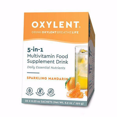 Oxylent Multivitamin Drink Sparkling Mandarin Flavour 30 sachets