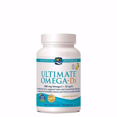 Nordic Naturals Ultimate Omega -D3 60 softgels