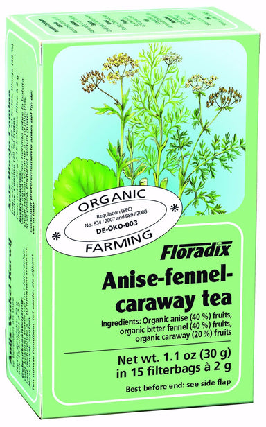 Salus Organic Anise, Fennel and Caraway Tea 15 Bags