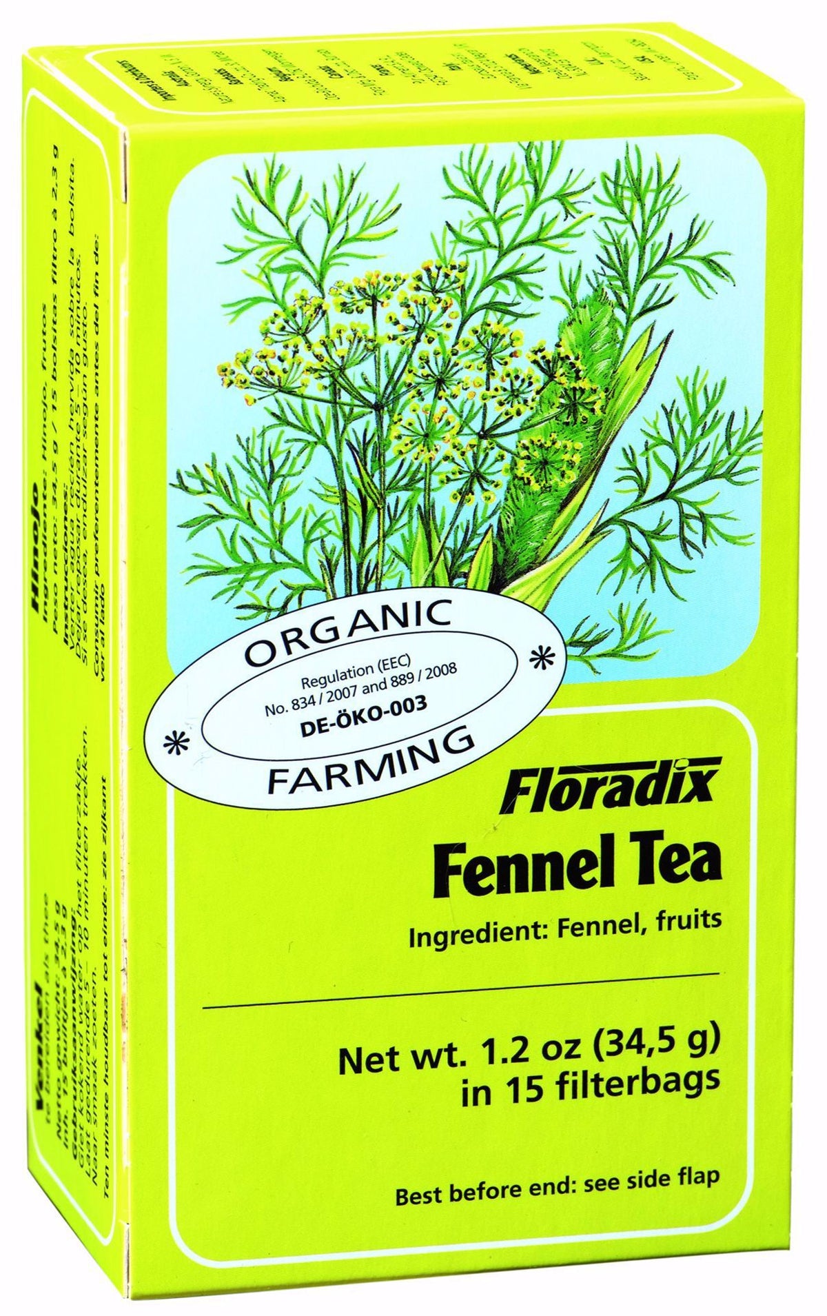 Buy Three Fennel Organic Herbal Tea