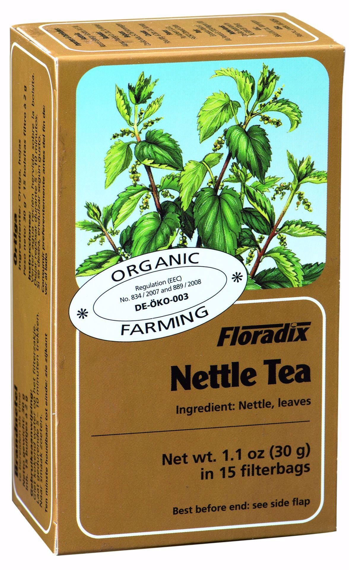 Salus Organic Nettle Herb Tea 15 Bags