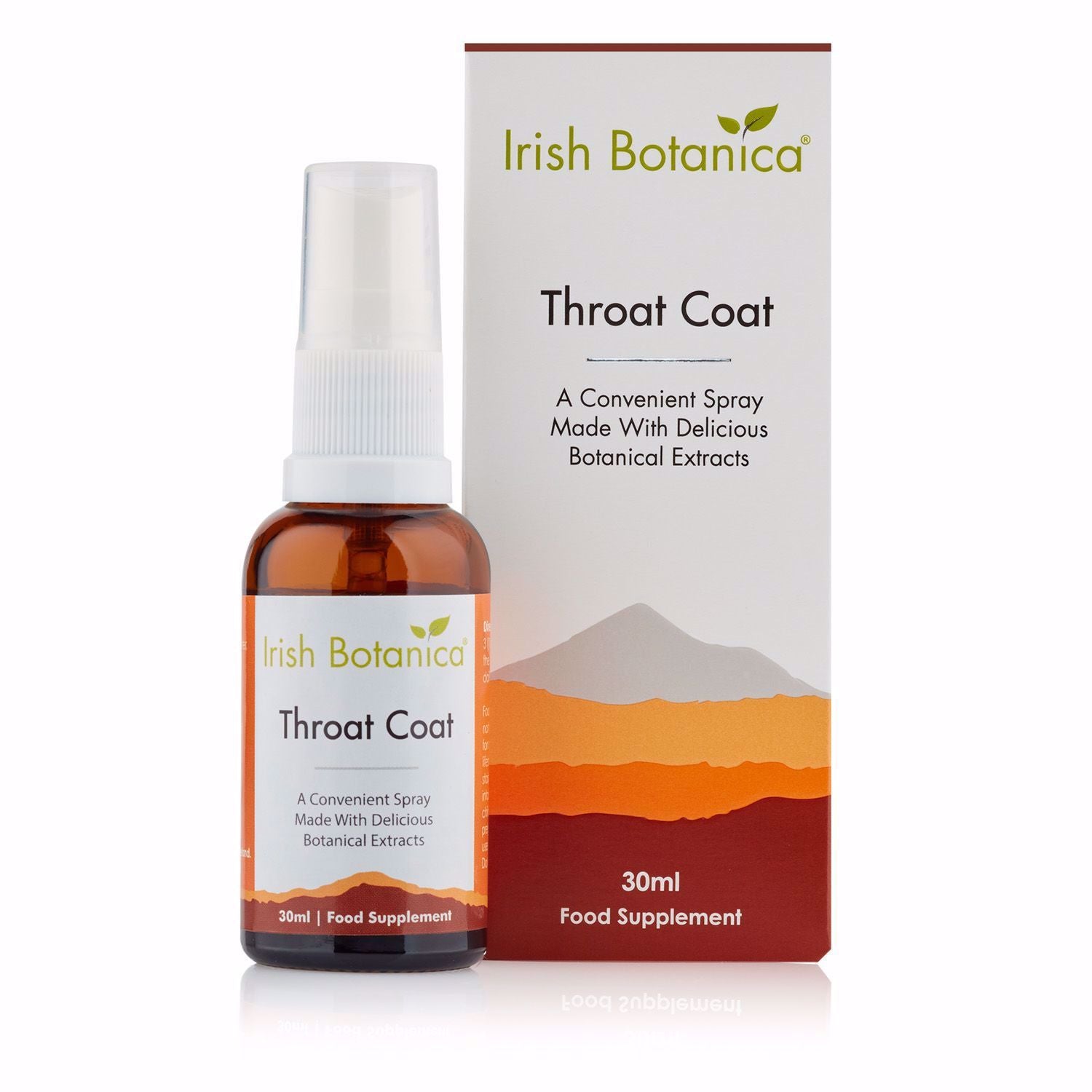Irish Botanica Throat Coat Spray 30ml