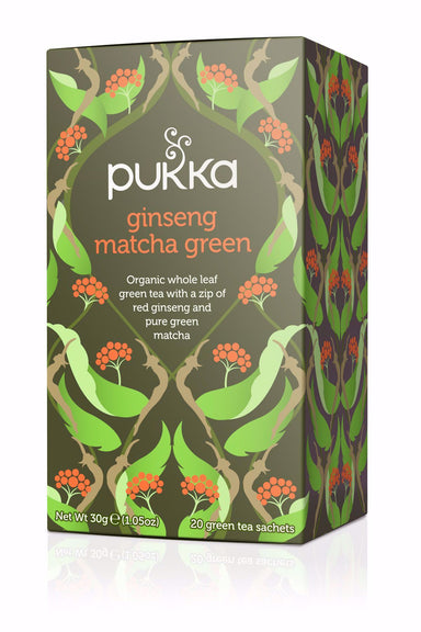 Pukka Ginseng Matcha Green Tea