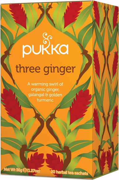 Pukka Three Ginger Tea 20 Sachets