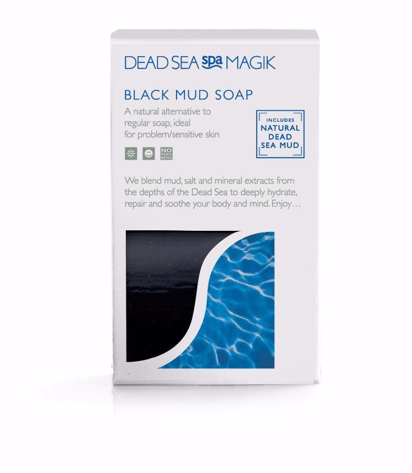Dead Sea Magik Black Mud Soap