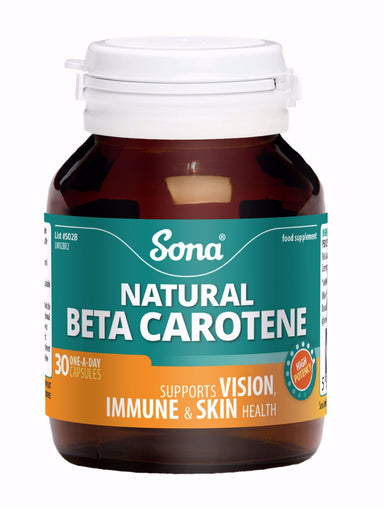 Sona Beta Carotene 30 Capsules