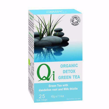 Qi Organic Detox Green Tea 25 Bags