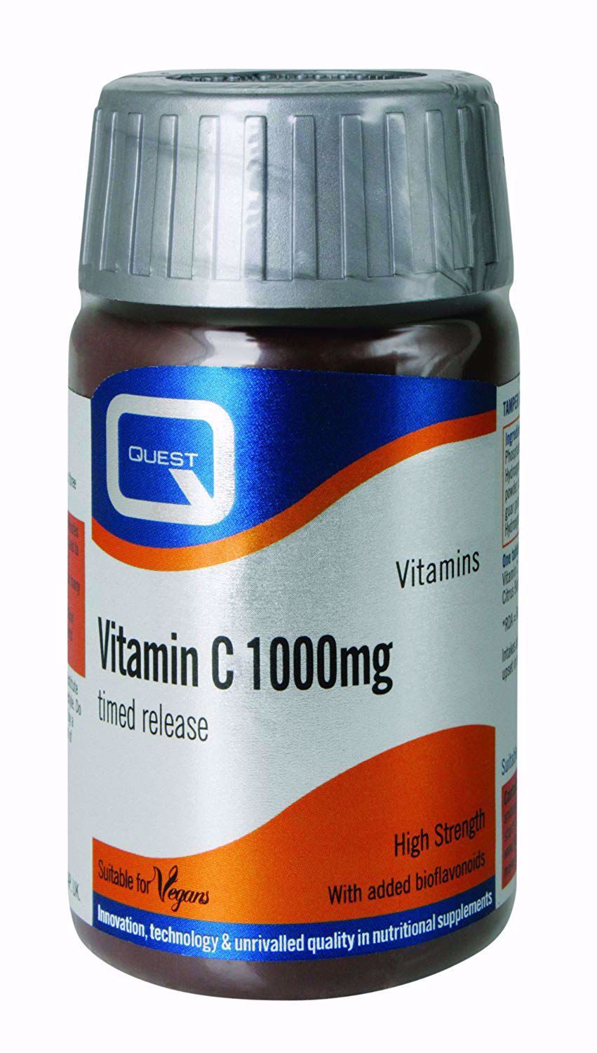Quest Time Release Vitamin C 1000mg 120 Tabs