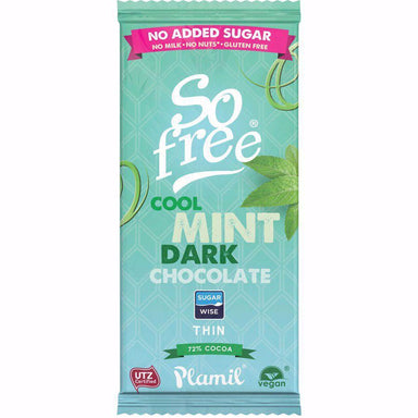 Plamil Cool Mint Dark Chocolate 80g