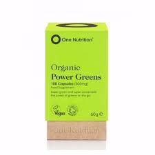 One Nutrition Organic Power Greens 100 caps