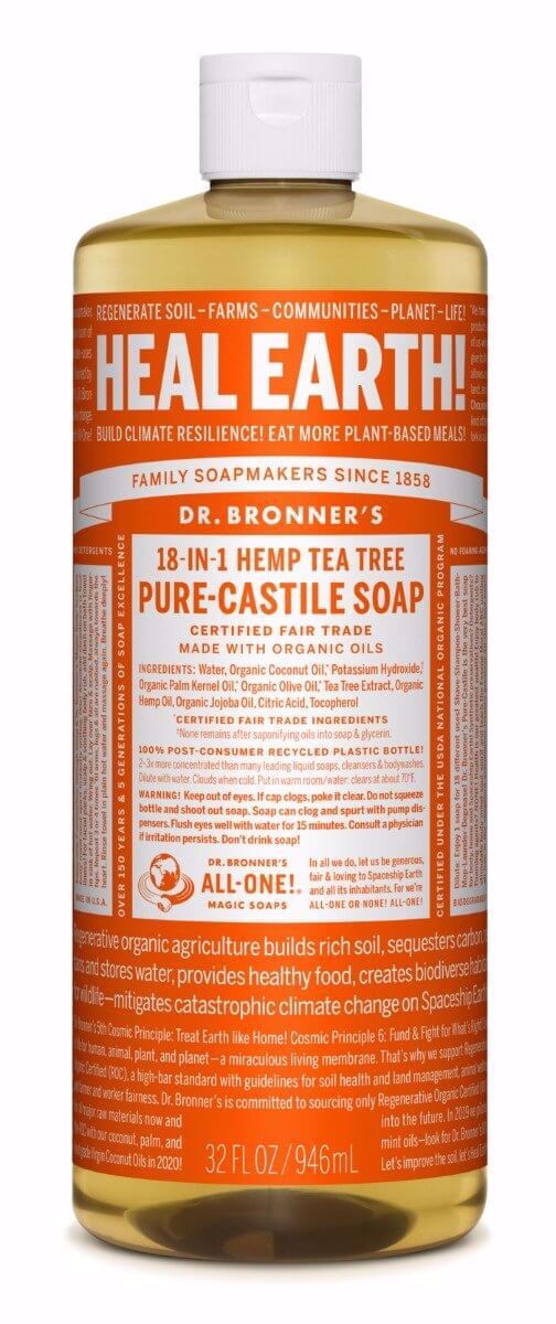 Dr Bronner's Castile Soap Tea Tree  237ml