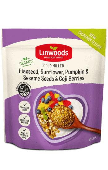 Linwoods Milled  Flaxseed, Sunflower, Pumpkin, Sesame Seeds & Goji Berries 425 g