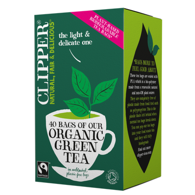 Clipper Organic Green Tea 40 bags